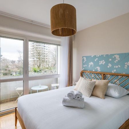 Rosa, Confortable 2 Chambres Avec Parking Dans Le Centre Rennes Exterior foto