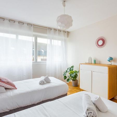 Rosa, Confortable 2 Chambres Avec Parking Dans Le Centre Rennes Exterior foto