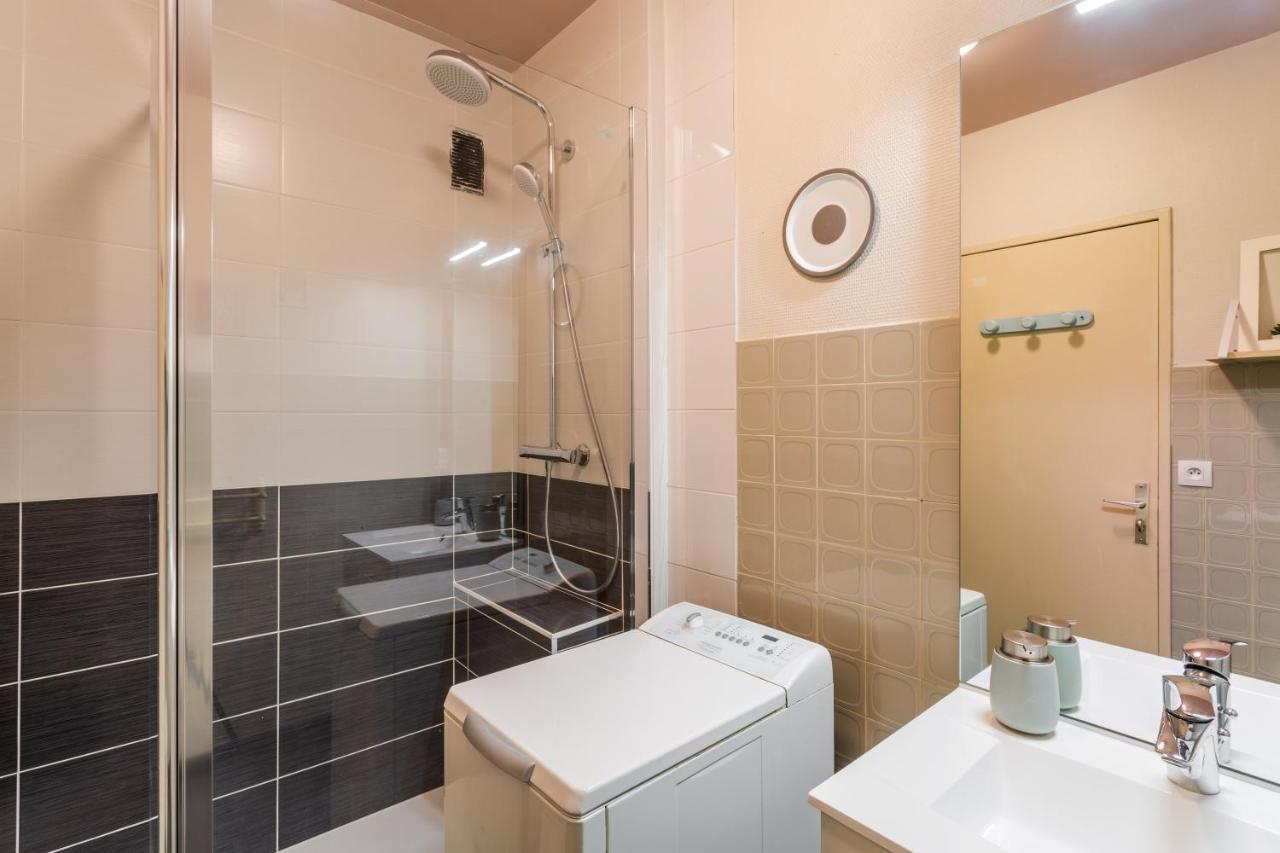 Rosa, Confortable 2 Chambres Avec Parking Dans Le Centre Rennes Exterior foto